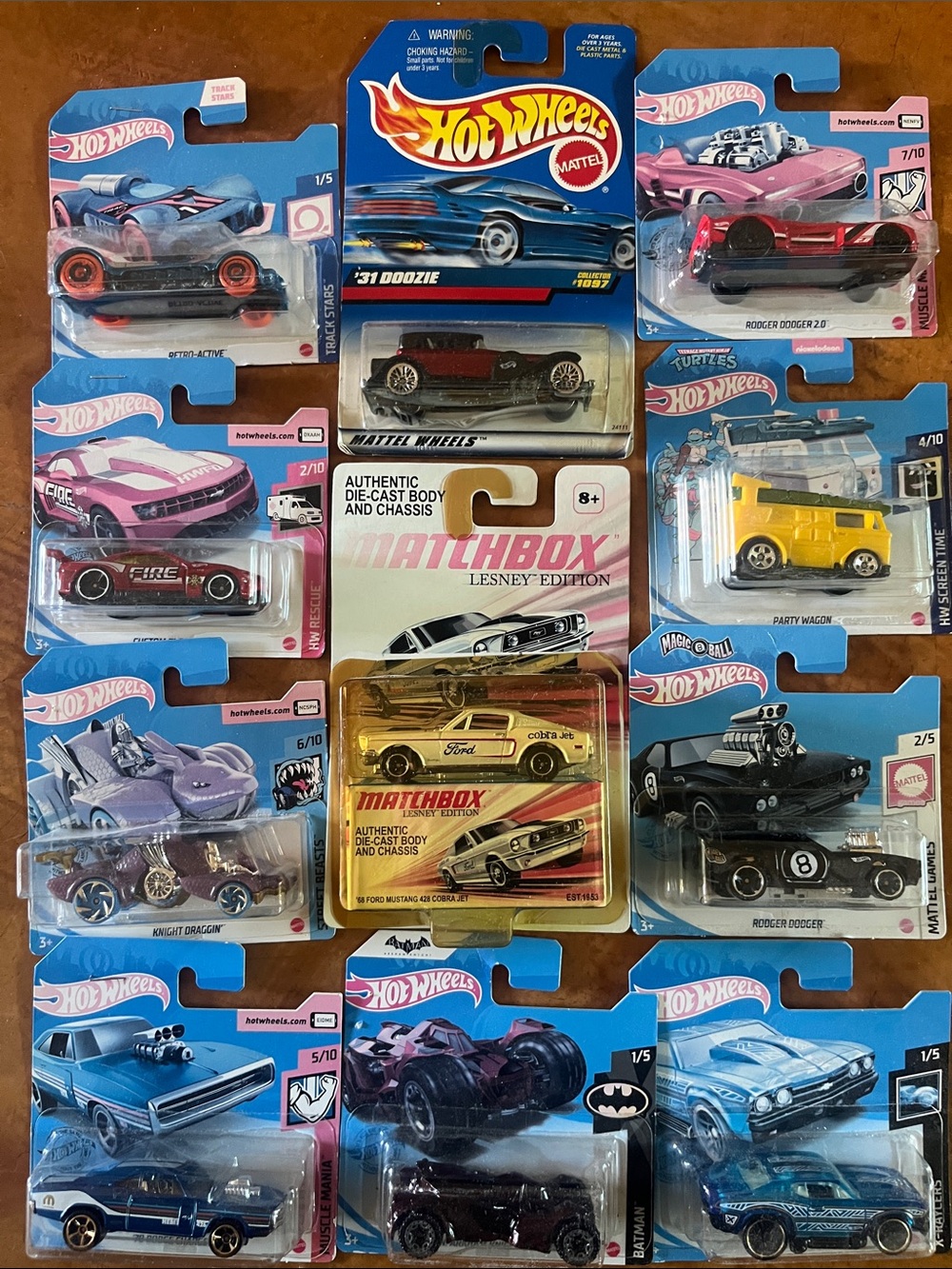 Mattel HotWheels & Matchbox Collectors Set